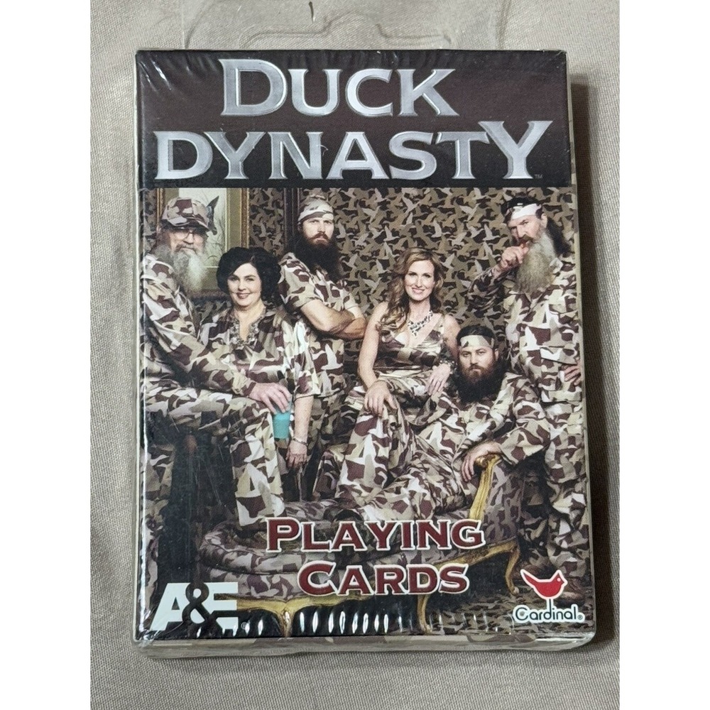 Duck Dynasty Playing Cards Great Stocking Stuffer Hunting A&E New In‎ Sealed Box